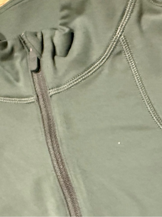 Lululemon Its Rulu Run Cropped Half Zip Size 8 - Picture 5 of 13